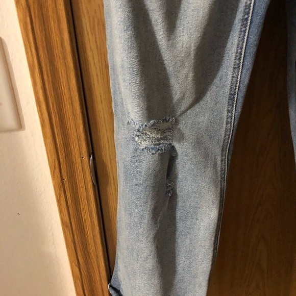 Time And Tru Maternity Distressed‎ Jeans Size XL 16-18 New With Tags Boyfriend - Picture 4 of 12